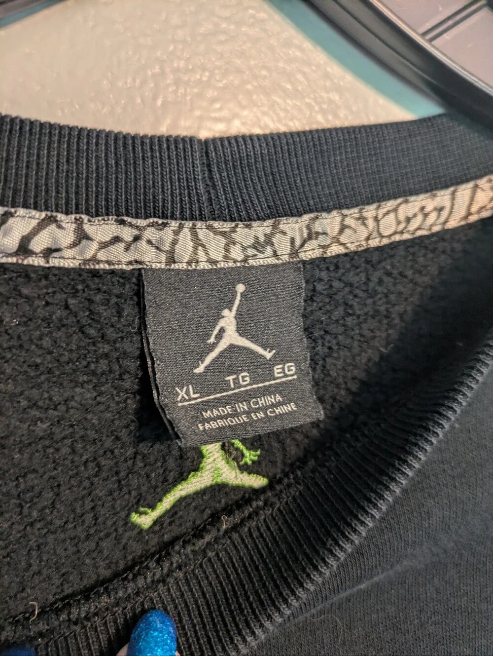 Nike Air Jordan Spike Lee Best On Earth Best On Mars vintage Sweatshirt - XL